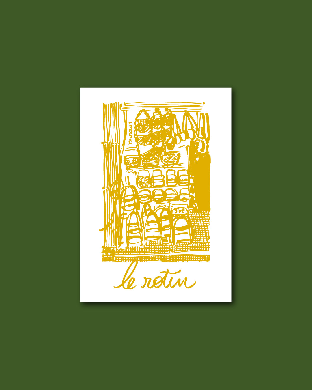 Postcard: Le Rotin