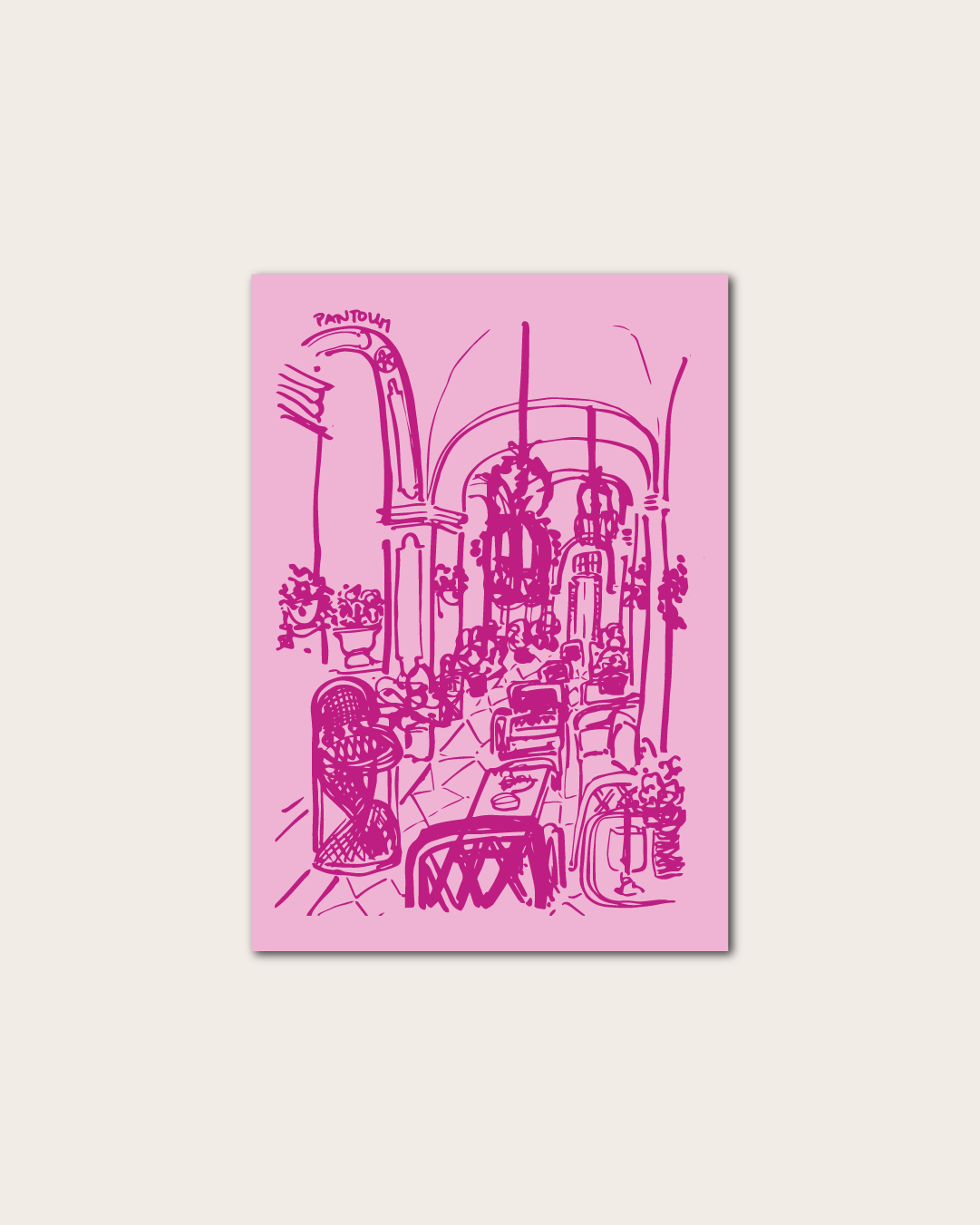 Postcard: Grand Hotel