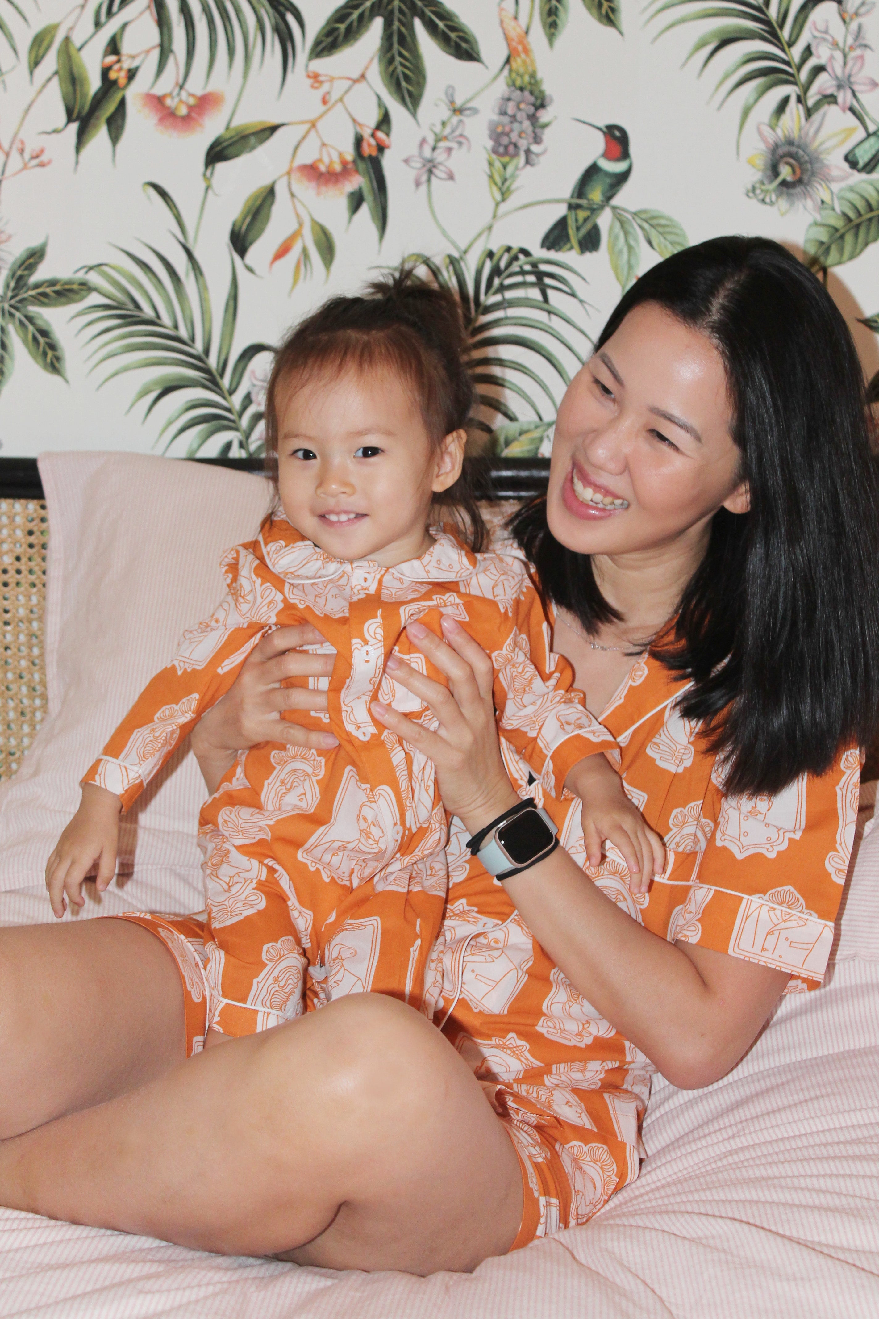 The Explorers (Saffron) Baby Pyjama Rompers