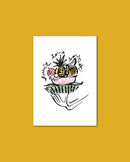 Postcard: Fruit Love Basket