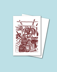 Postcard: Kedai Basket