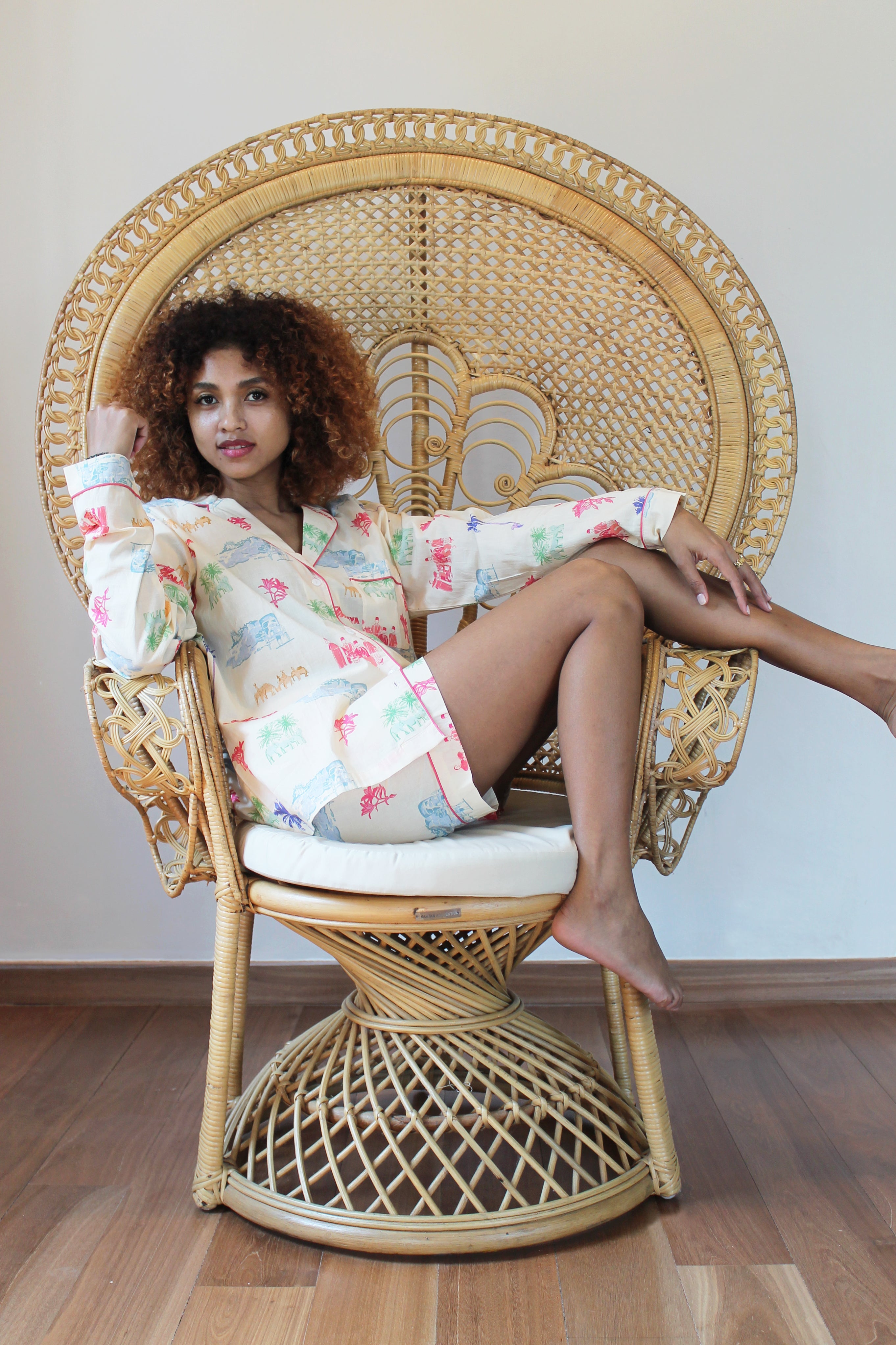 Toile de Malaya (Multico) Mixed Pyjama Set