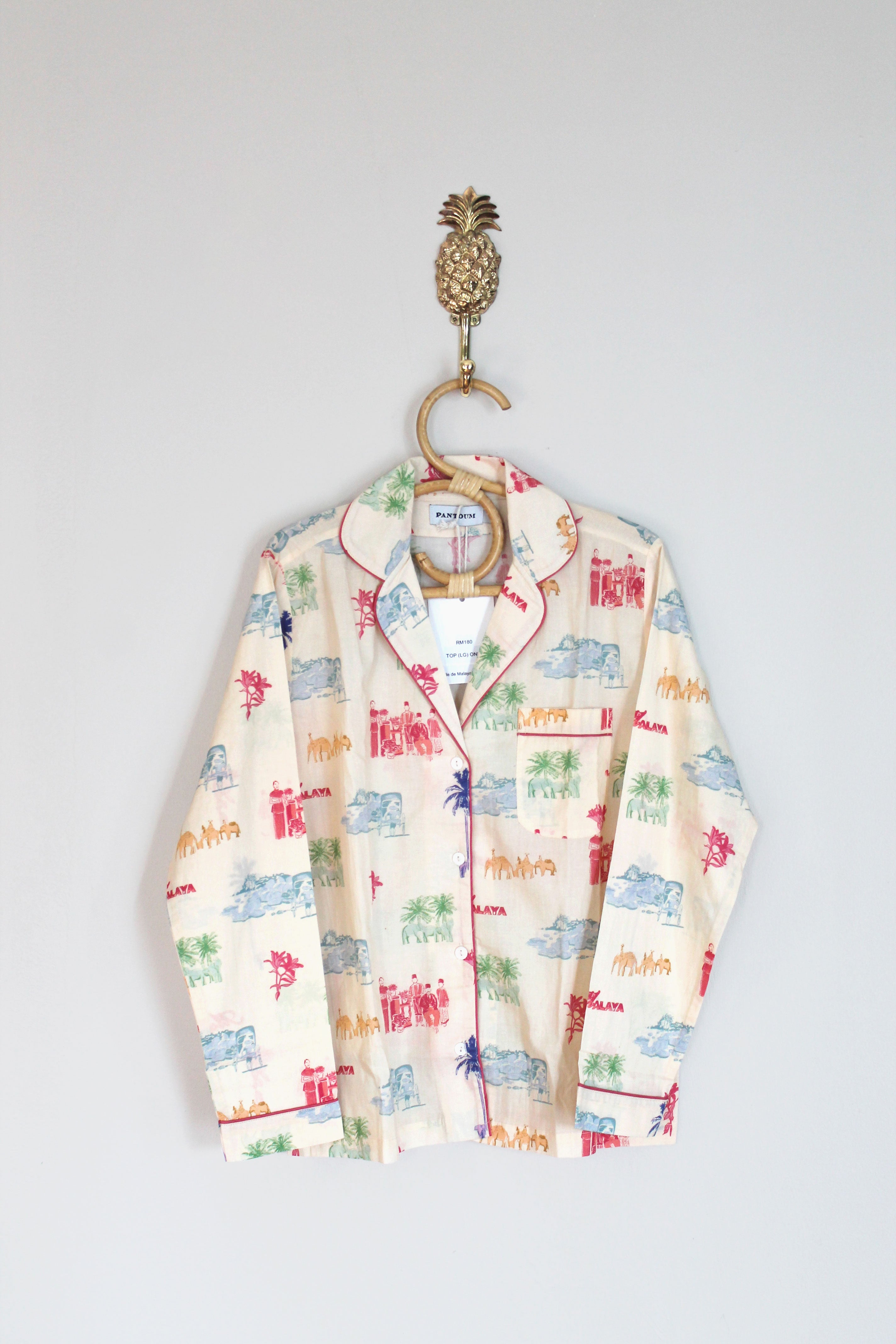 Toile de Malaya (Multico) Long Sleeve Shirt