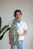 Baby Lotus White Pareo/Scarf