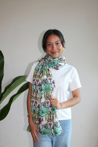Baby Lotus White Pareo/Scarf