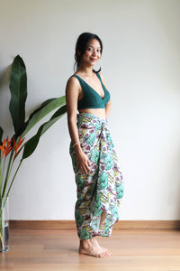 Baby Lotus White Pareo/Scarf