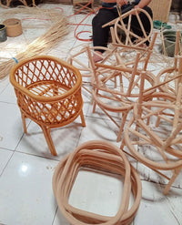 Armchair Eleonore & Round Table