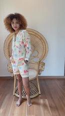 Toile de Malaya (Multico) Mixed Pyjama Set